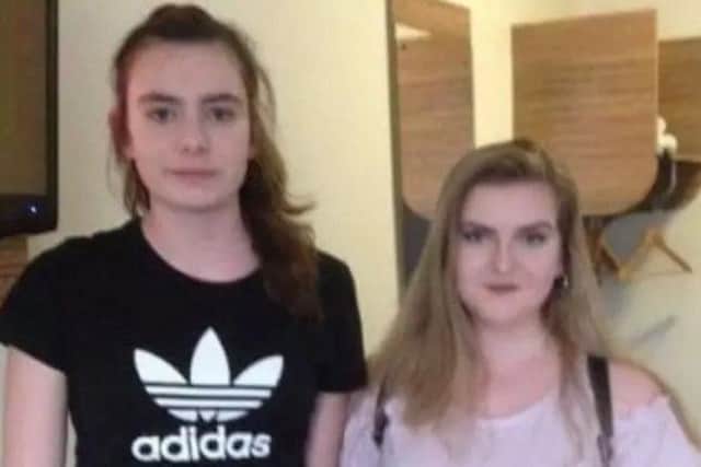 Laura MacIntyre (left) is alive in hospital in a serious condition. Eilidh is still missing. Picture: SWNS