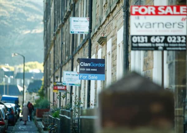 Property prices are on the up across the UK but no where more  than Scotland. Picture: Toby Williams