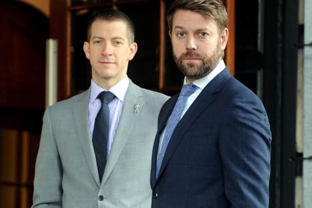 'A job in digital doesn't necessarily require people to be 'coders',' says Sam Wason of Cathcart Associates, right, with fellow joint MD Gordon Kaye. Picture: Lisa Ferguson