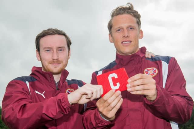 Christophe Berra has been awarded the club captaincy by head coach Ian Cathro. Picture: Ian Georgeson