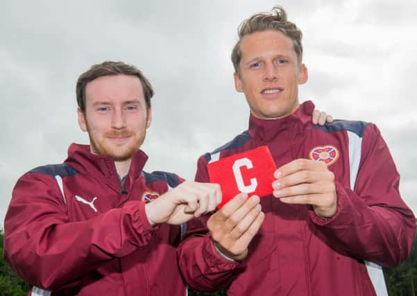 Christophe Berra has been awarded the club captaincy by head coach Ian Cathro. Picture: Ian Georgeson