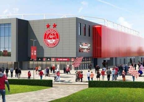 An artist's impression of the Kingsford stadium