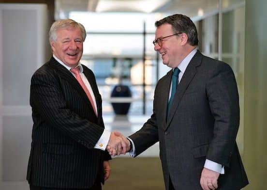 AAM boss Martin Gilbert, left, will be joint Standard Life Aberdeen chief alongside Keith Skeoch. Picture: Graham Flack