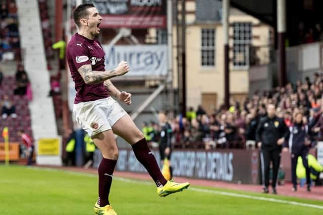 Hearts top scorer Jamie Walker is wanted by Rangers.