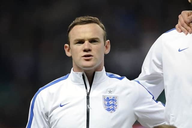 England captain Wayne Rooney has been dropped. Picture: John Devlin