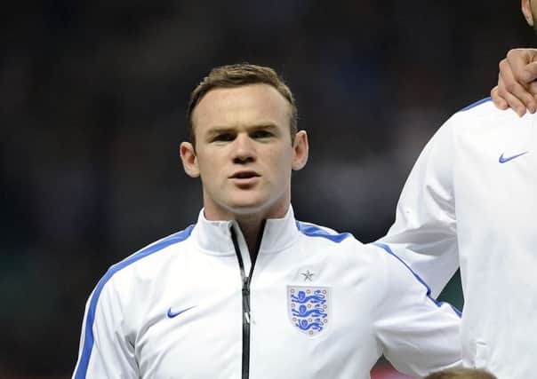 England captain Wayne Rooney has been dropped. Picture: John Devlin