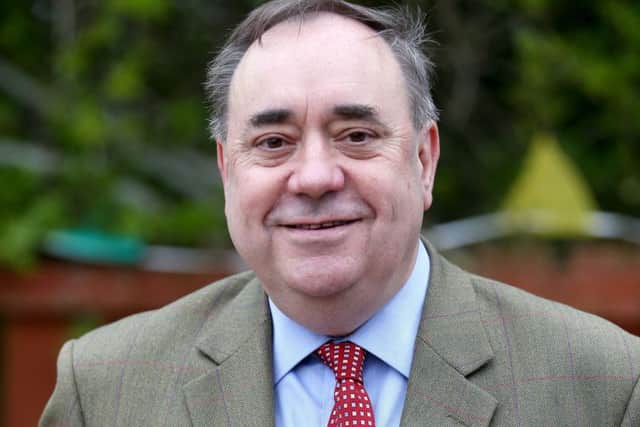 SNP Gordon candidate and former First Minister Alex Salmond