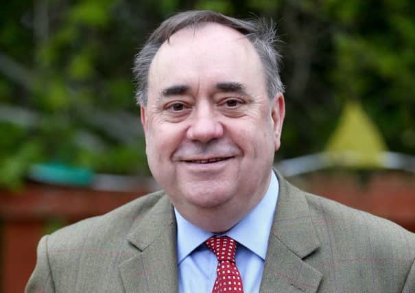SNP Gordon candidate and former First Minister Alex Salmond
