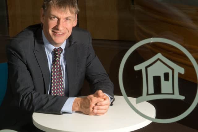 High on Neil Clappertons list of priorities is making the organisation he heads increasingly digital as it looks to be a 21st century housing association. Picture: Mark Leman