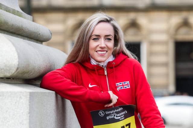 Eilish McColgan will excel as a 10,000m runner, according to her running legend mum Liz. Picture: John Devlin