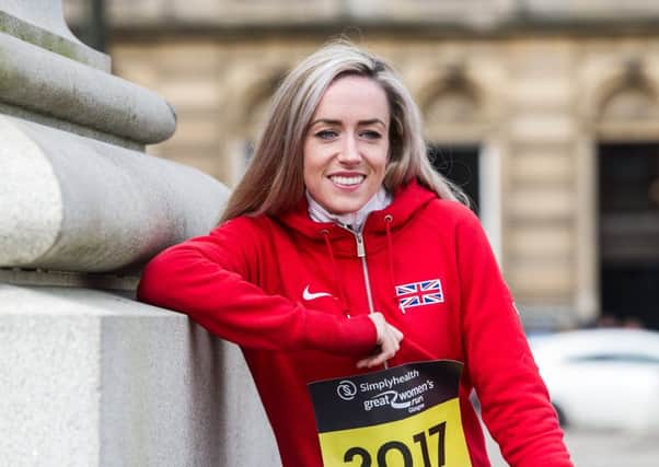 Eilish McColgan will excel as a 10,000m runner, according to her running legend mum Liz. Picture: John Devlin