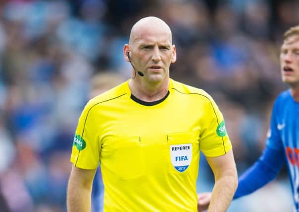 Bobby Madden kept his refereeing career on track despite fighting cancer. Picture: SNS.