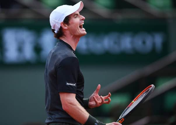 Concern over Andy Murray's fitness are growing.  (Photo by Dennis Grombkowski/Getty Images)
