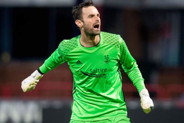 Joe Lewis is determined to drive to Norfolk to show his father a Scottish Cup winners medal. Picture: SNS.