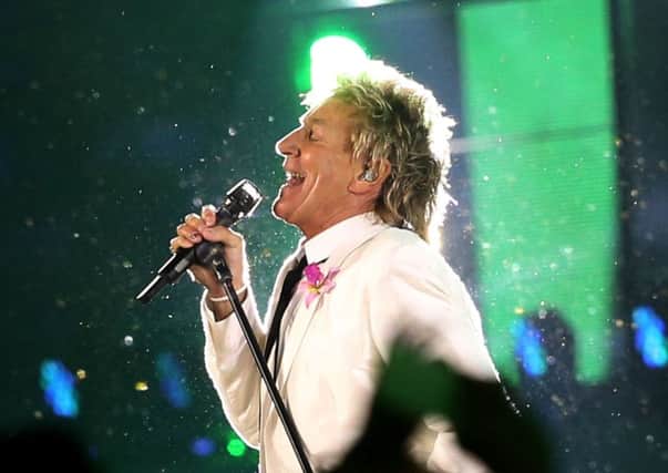 The biggest Bhoy of them all capped off the evening, as Rod Stewart flew in his full band at his own expense for a headline set