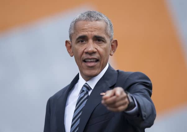 Barack Obama will be attending a charity dinner in Edinburgh today. Picture: Steffi Loos/Getty Images
