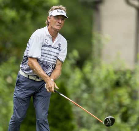 Bernhard Langer opened with a seven-under 65 in the KitchenAid Senior PGA Championship in Washington DC. Picture: AP