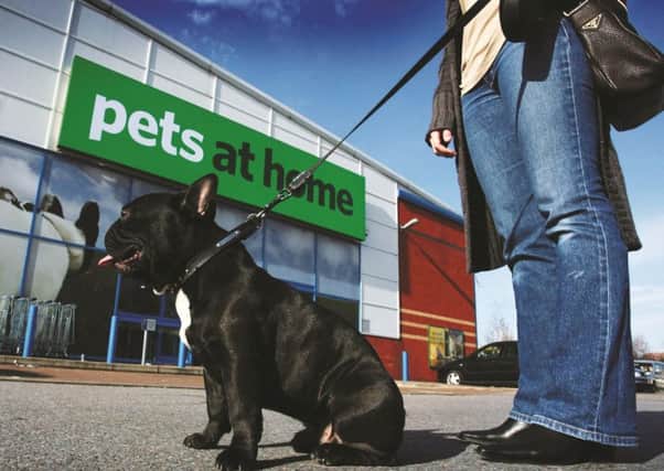 Pets at Home is among the tenants at Auldhouse Retail Park. Picture: Contributed