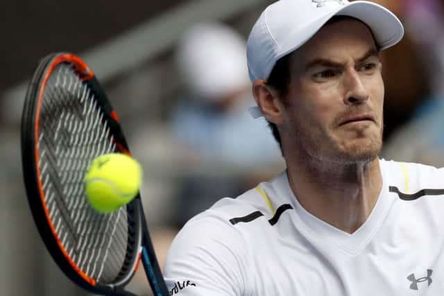 Andy Murray is suffering from poor health ahead of the French Open. Picture: Kin Cheung/AP