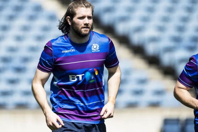Ben Toolis dreamed of playing for the Wallabies, but now wants to beat them on tour with Scotland. Picture: Gary Hutchison/SNS/SRU.
