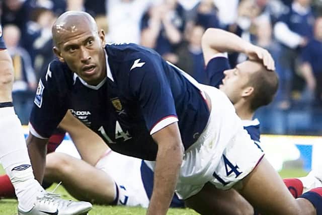Chris Iwelumo has a Scottish Cup winners' medal from his time at St Johnstone. Picture: SNS