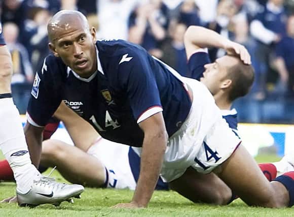 Chris Iwelumo has a Scottish Cup winners' medal from his time at St Johnstone. Picture: SNS