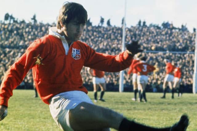 Barry John in action for the 1971 Lions in New Zealand. Picture: Getty Images