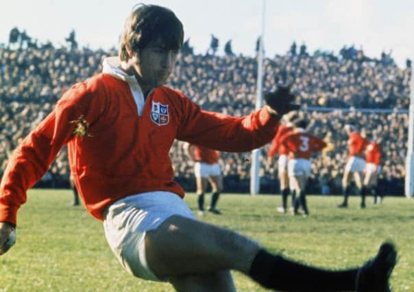 Barry John in action for the 1971 Lions in New Zealand. Picture: Getty Images