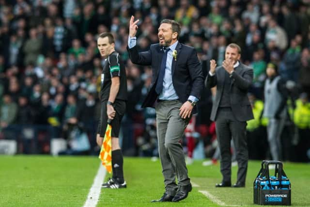 Derek McInnes has interested Sunderland. Picture: John Devlin