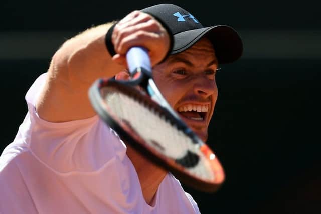 Andy Murray is bidding to emerge from his recent troubles as he begins another French Open campaign. Photograph: Jorge Guerrero/AFP/Getty Images