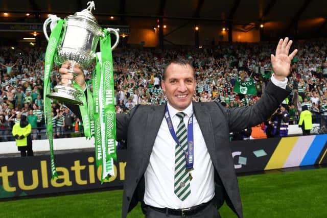 Brendan Rodgers 's first season at Celtic has been a 'dream'. Pic: SNS/Alan Harvey