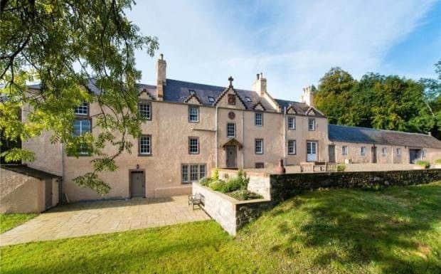 As well as salmon and trout fishing, and equestrian facilities, the house comes with 863 acres of land. Picture: Savills