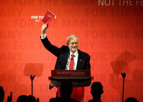 Labour leader Jeremy Corbyn has urged Scots to reject independence. (Photo by Robert Perry/Getty Images)