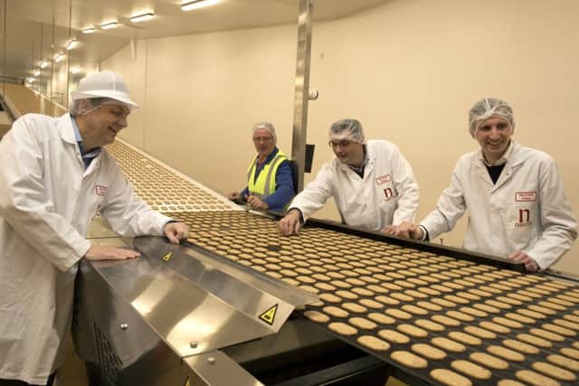Nairn's managing director Martyn Gray, left, says the firm sees many opportunities to grow its exports. Picture: Contributed
