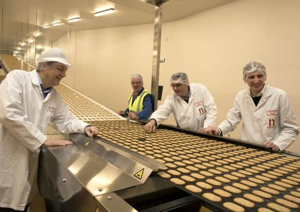 Nairn's managing director Martyn Gray, left, says the firm sees many opportunities to grow its exports. Picture: Contributed