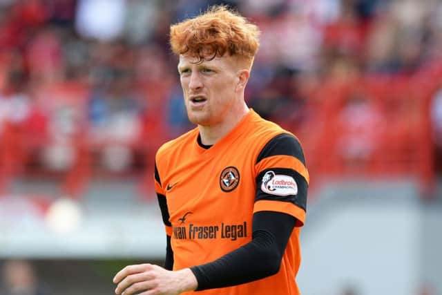 Simon Murray scored 18 goals for Dundee United in the season just ended