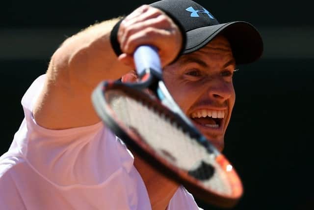 Andy Murray has struggled ahead of his French Open opener against Russian Andrey Kuznetsov.