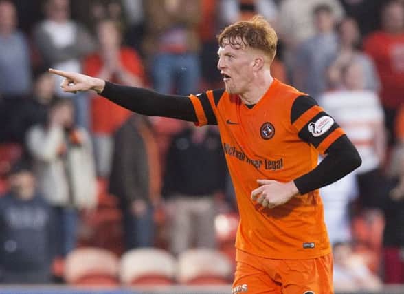 Simon Murray netted 18 goals in all competitions this past season. Picture: SNS