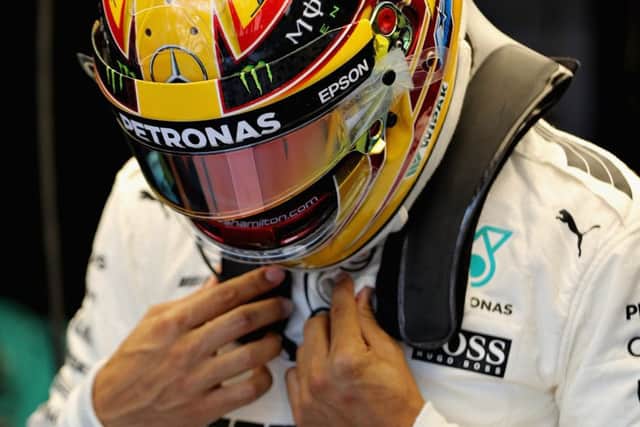 Lewis Hamilton says he can still win the drivers title despite being 25 points behind Sebastian Vettel. Picture: Getty