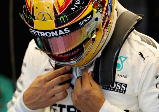 Lewis Hamilton says he can still win the drivers title despite being 25 points behind Sebastian Vettel. Picture: Getty