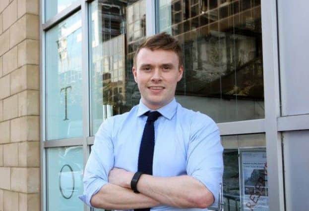 Newton's Lewis Littlejohn said property management is a 'brilliantly diverse and challenging career'. Picture: Contributed