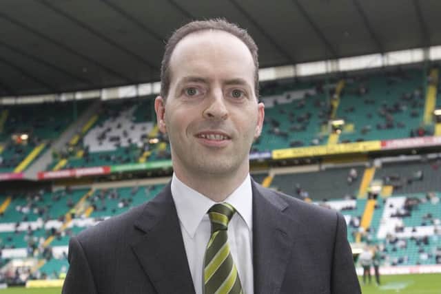 Lord Livingston of Parkhead will step down for the Celtic board at the end of next month. Picture: Jeff Holmes/SNS Group