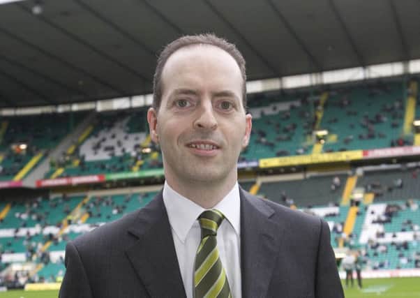 Lord Livingston of Parkhead will step down for the Celtic board at the end of next month. Picture: Jeff Holmes/SNS Group