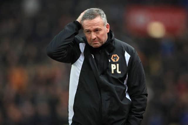Paul Lambert has left his role as Wolves manager, the club have announced. Picture: PA
