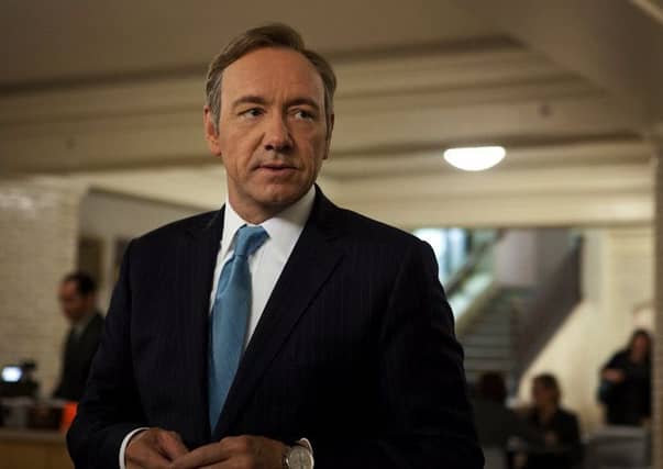 Kevin Spacey stars as Frank Underwood in House of Cards. Picture: Contributed