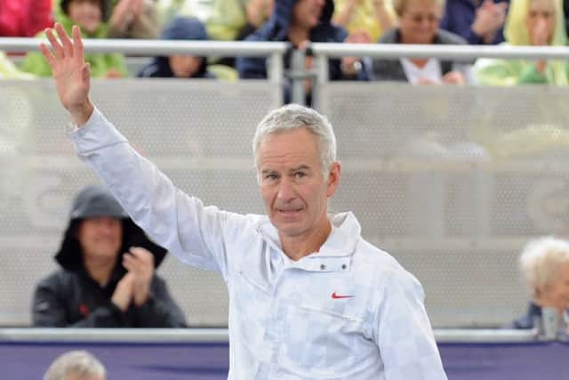 John McEnroe made the comments during commentary. Picture: Jane Barlow