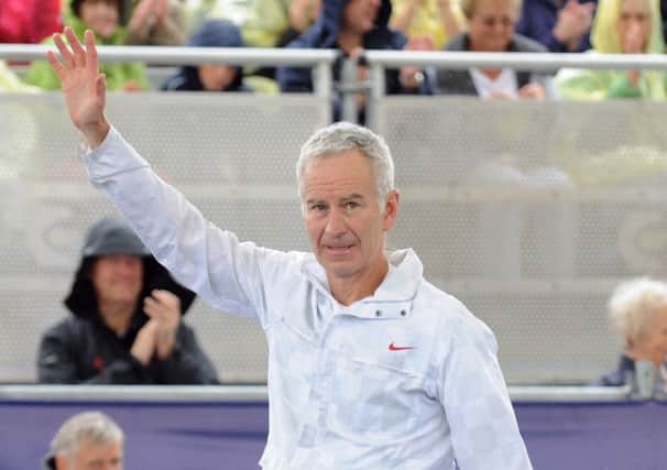 John McEnroe made the comments during commentary. Picture: Jane Barlow