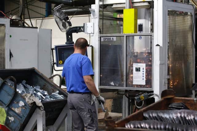 Industrial companies were the most gloomy, according to the Lloyds Bank study. Picture: Pascal Lachenaud/AFP/Getty Images