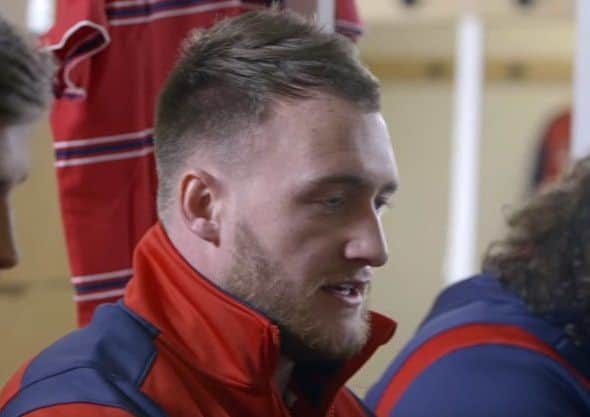 Stuart Hogg appears in the video. Picture: Whyte & Mackay