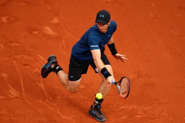 Andy Murray says he is unfazed by meeting Martin Klizan of Slovakia in the second round of the French Open. Picture: Clive Brunskill/Getty Images